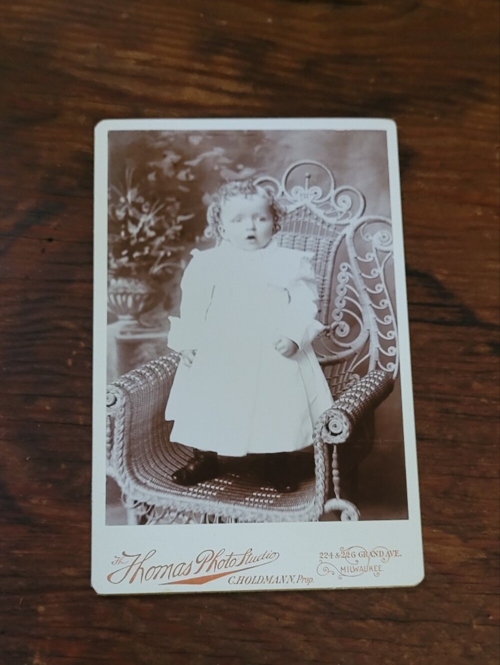 Vintage- Sepia Photo Card Print - Brown Sepia